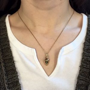 Stella & Dot Kathleen Acorn Necklace